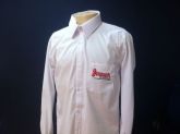 Camisa tradicional bordada branco G