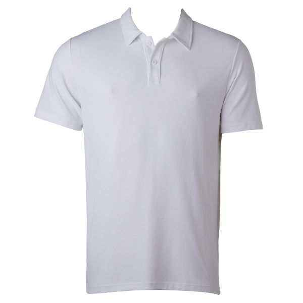 Camiseta polos piquet branco masculinas P